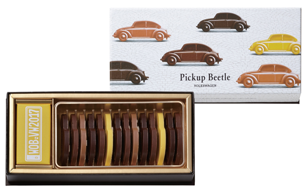 車のバレンタインチョコ「ピックアップビートル」