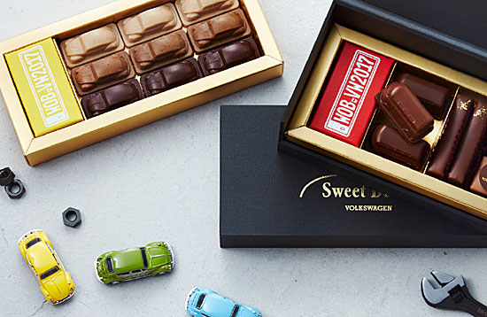 車好きへのバレンタインチョコレート「ビートルチョコ」