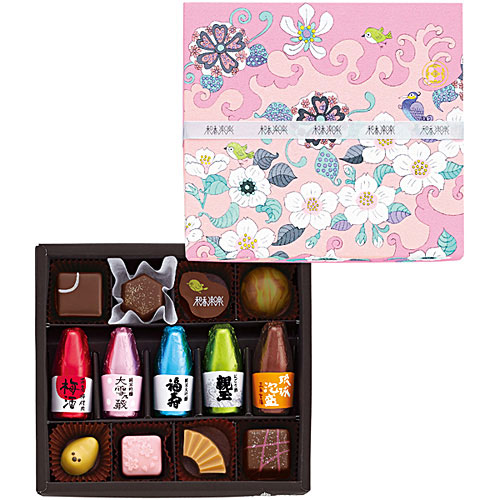 バレンタインお酒チョコ「ゴンチャロフ 和香楽楽」