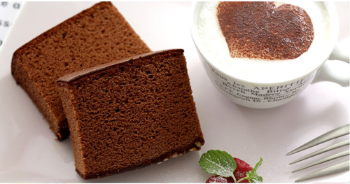 長崎心泉堂のチョコカステラ