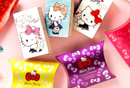 長崎心泉堂のチョコカステラ「ハローキティ」