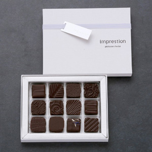 アンプレスィオンのチョコレート